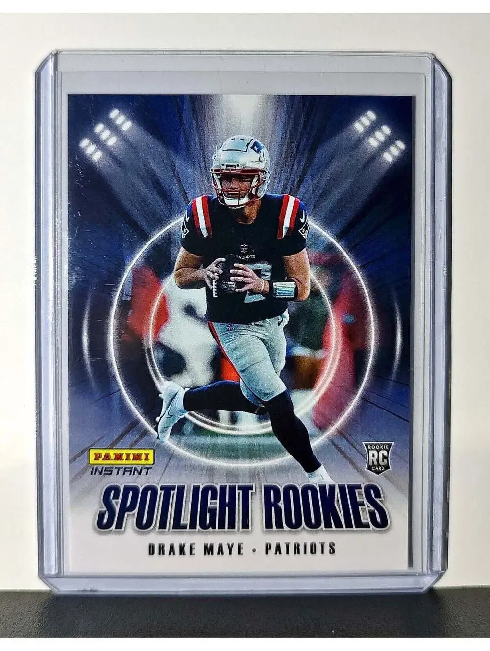 Drake Maye Rookie 2024 Panini Spotlight Rookies NFL #4 Card Patriots 1 of 1426